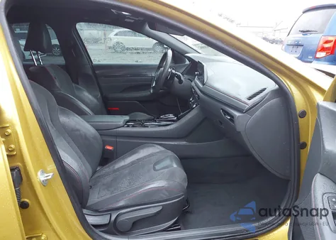 2021 Hyundai Sonata N Line из США, поврежденный, VIN 5NPEK4JC0MH112242